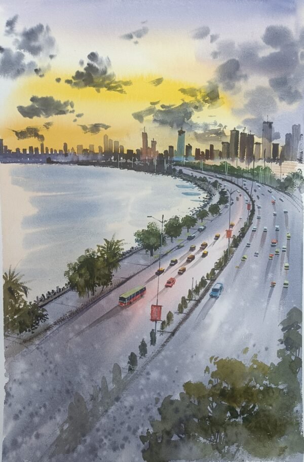 Twilight on Marine Drive - Image 3